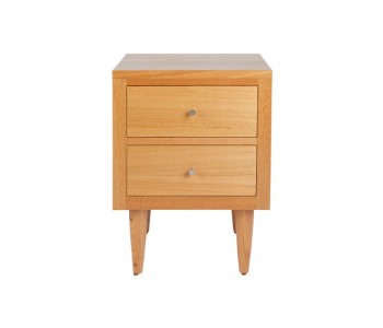 Danish Custom 2-Drawer Bedside
