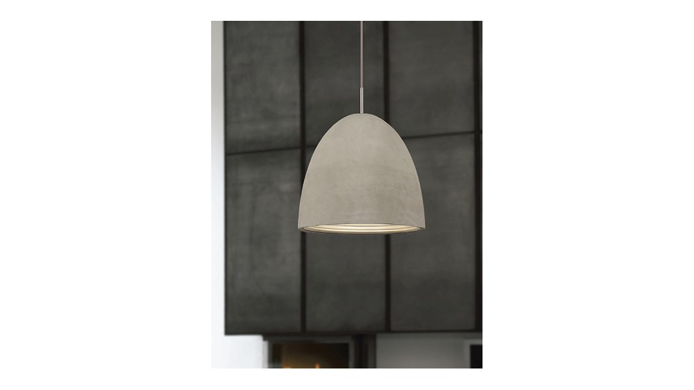 Large Concrete Pendant