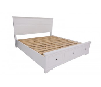 Vienna Timber Storage Bed -...