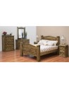 Suffolk Pine Timber Bed
