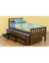 Kruz Kids Timber Storage Bed with Trundle Kruz Kids Timber Storage Bed with Trundle