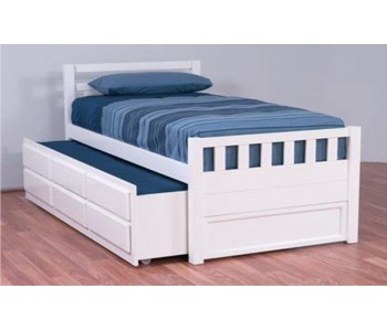 Kruz Kids Timber Storage Bed with Trundle