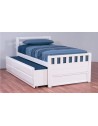 Kruz Kids Timber Storage Bed with Trundle Kruz Kids Timber Storage Bed with Trundle