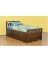 Kruz Kids Timber Storage Bed with Trundle Kruz Kids Timber Storage Bed with Trundle