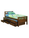 Kruz Kids Timber Storage Bed with Trundle Kruz Kids Timber Storage Bed with Trundle