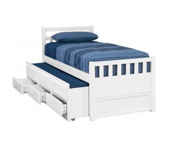 Kruz Kids Timber Storage Bed with Trundle