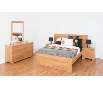 Benson Timber Bed Frame  - Suite Option