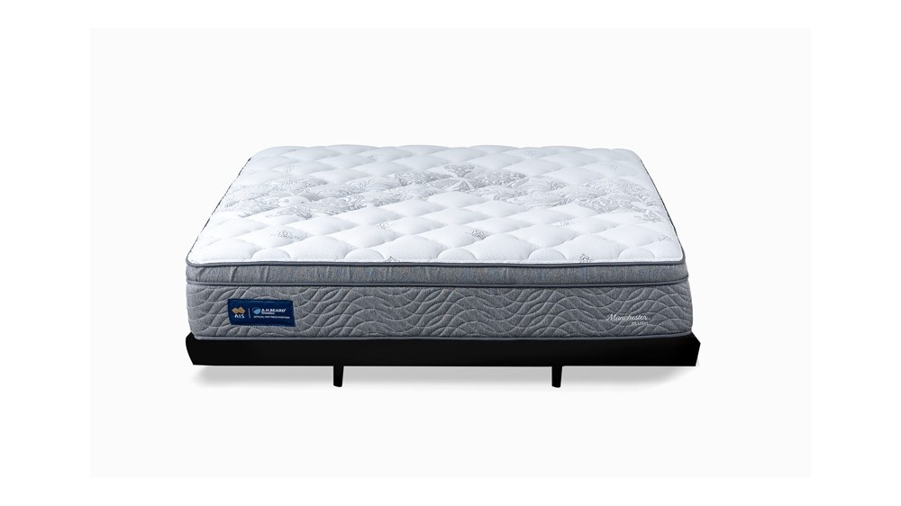 Enliven Electric Adjustable Base With Domino Manchester Mattress - AH Beard