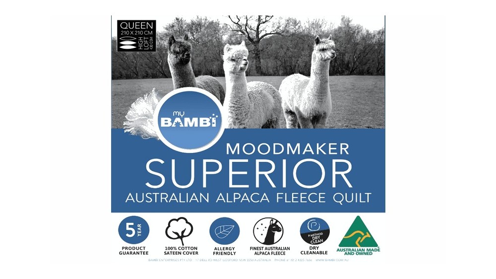 Moodmaker Superior Luxury Pure Alpaca Quilt Moodmaker Superior Luxury Pure Alpaca Quilt