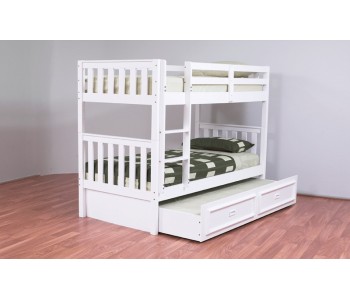 Jester Trio Timber Kids Bunk Bed