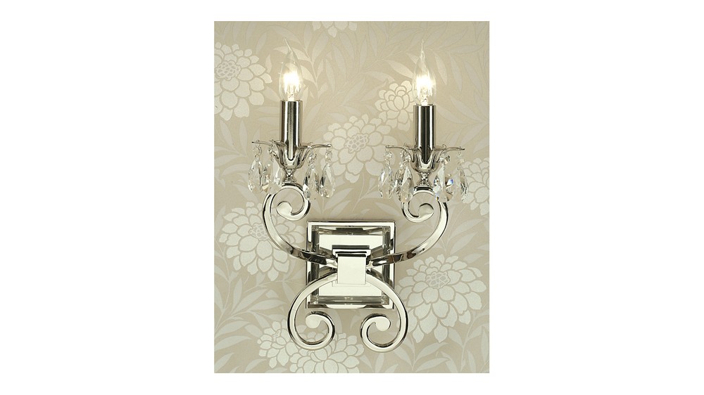 Luxuria 2 Light No Shade Wall Lamp Luxuria 2 Light No Shade Wall Lamp