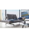 Ghia Single Sofa Bed with Black Leg - Innovation Living Ghia Single Sofa Bed with Black Leg - Innovation Living