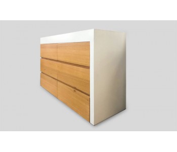 Vanessa  Custom 6 Drawer Timber Dresser