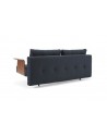 Recast Double Sofa Bed with Walnut Arms - Innovation Living Recast Double Sofa Bed with Walnut Arms - Innovation Living