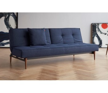 Splitback King Single Sofa Bed with Dark Styletto Legs - Innovation Living