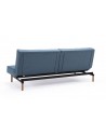 Splitback King Single Sofa Bed with Oak Stem Legs - Innovation Living Splitback King Single Sofa Bed with Oak Stem Legs - Innovation Living