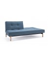 Splitback King Single Sofa Bed with Oak Stem Legs - Innovation Living Splitback King Single Sofa Bed with Oak Stem Legs - Innovation Living