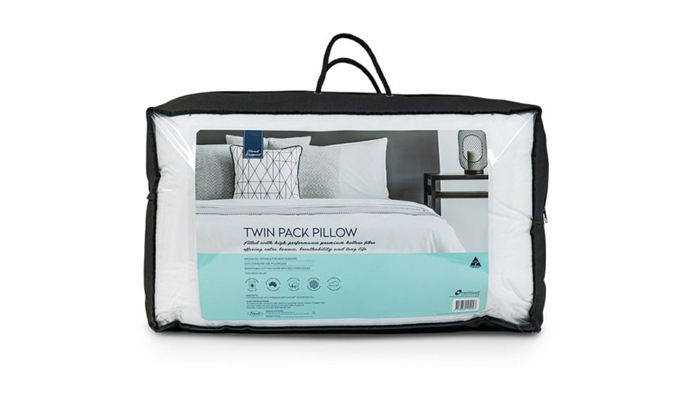CLOUD SUPPORT TWIN PACK PILLOW CLOUD SUPPORT TWIN PACK PILLOW