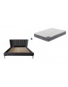 Comfort Plus Mattress + Alfi Upholstered Slat Bed Frame Comfort Plus Mattress + Alfi Upholstered Slat Bed Frame