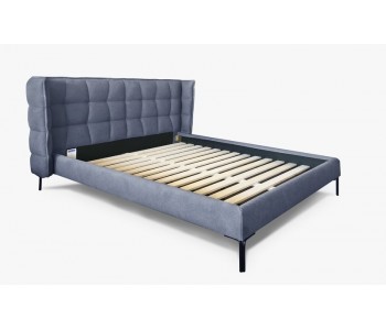 Comfort Plus Mattress + Alfi Upholstered Slat Bed Frame