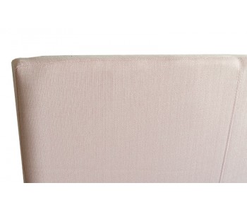OP Deluxe Pillow Top Mattress + Rio Upholstered Bed Frame with Wooden Legs