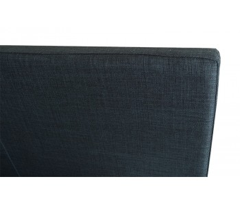 OP Deluxe Pillow Top Mattress + Rio Upholstered Bed Frame with Wooden Legs