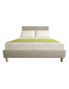 OP Deluxe Pillow Top Mattress + Rio Upholstered Bed Frame with Wooden Legs OP Deluxe Pillow Top Mattress + Rio Upholstered Bed Frame with Wooden Legs