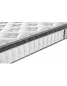 Bondi Timber Upholstered Bed Frame + City Range Medium Soft Pocket Spring Mattress