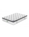 Bondi Timber Upholstered Bed Frame + City Range Medium Soft Pocket Spring Mattress