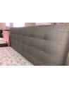 Bondi Timber Upholstered Bed Frame + City Range Medium Soft Pocket Spring Mattress
