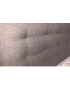 Bondi Timber Upholstered Bed Frame + City Range Medium Soft Pocket Spring Mattress