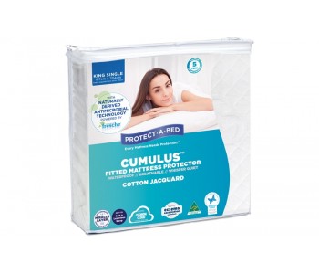 Protect-A-Bed Cumulus Fitted Waterproof Mattress Protector