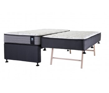 Sealy Singles Quattro Trundle Bed with Trent Mattress