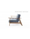 Splitback Frej King Single Sofa Bed - Innovation Living