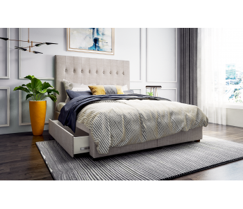 Megan Custom Upholstered...