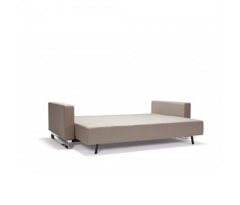Cassius Deluxe Double Sofa Bed with Chrome Legs