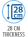 28cm